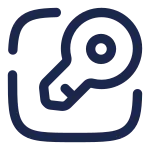 Key Minimalistic Square 2 SVG Icon